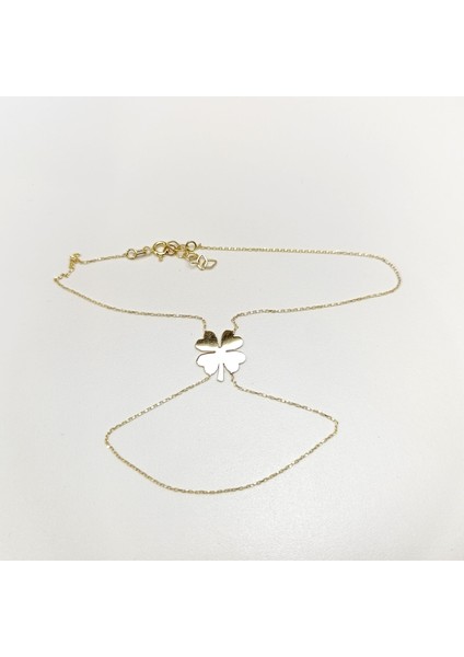 Şahmeran Yonca Bileklik Künye 14 Ayar Altın Hd Videolu indirimleri