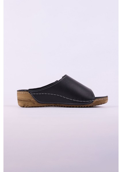 Hakiki Deri Kadın Terlik 25KHMS211 fiyatları