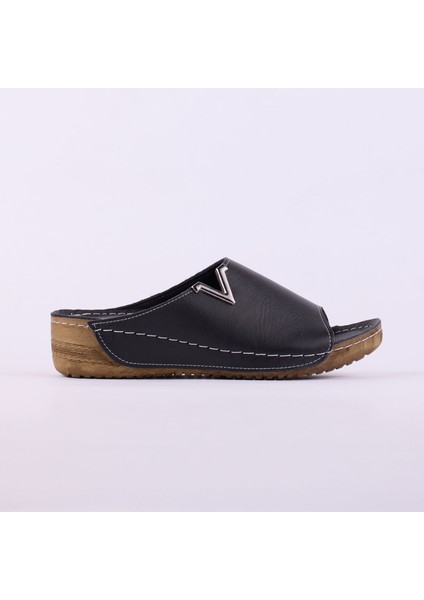 Hakiki Deri Kadın Terlik 25KHMS211 indirimleri