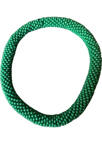 0115 El Yapımı Hapishane Işi Kum Boncuk Bileklik / Yeşil modelleri
