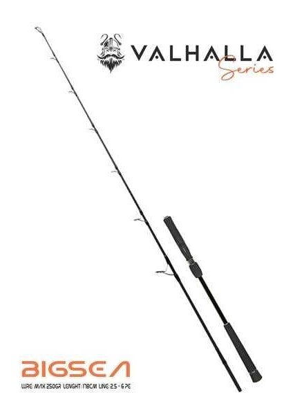 Valhalla Bigsea 178CM 250GR Speed Jig Live Bait Kamışı
