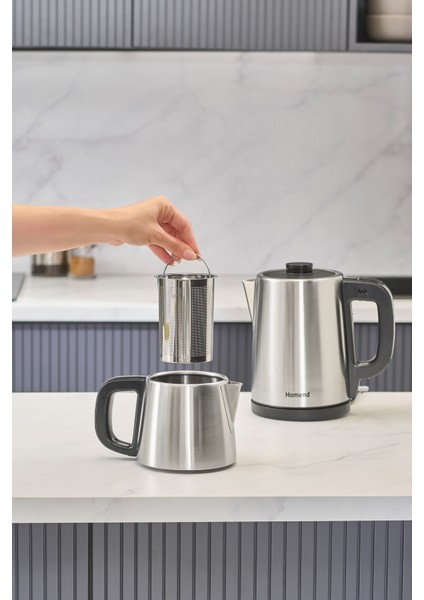 Şık Inox Çay ve Su Isıtıcı, Pratik Kullanım, Dayanıklı Tasarım fırsatları
