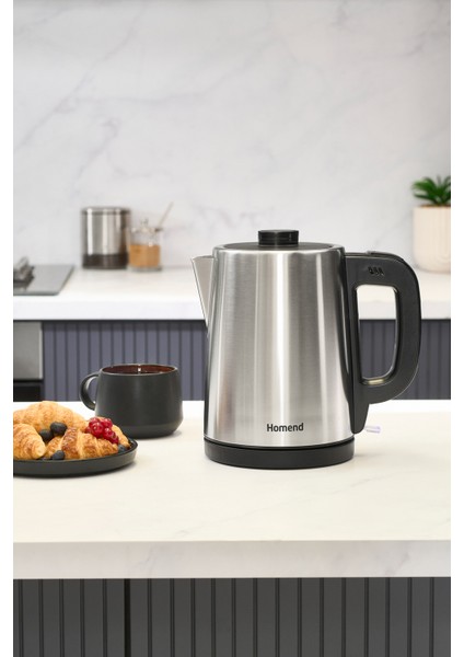 Şık Inox Çay ve Su Isıtıcı, Pratik Kullanım, Dayanıklı Tasarım indirimleri