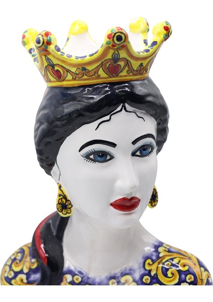 Moor Dekoratif Kraliçe Büst Heykel modelleri