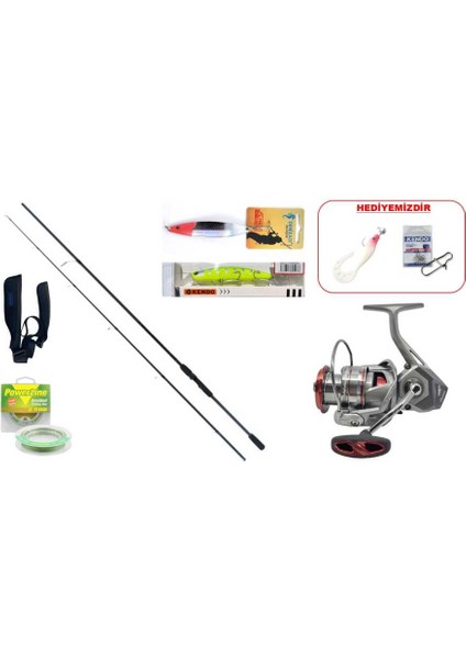 Double Black 270 cm 20–40 gr & Okuma Metolius MTL‑4000A Spin Seti