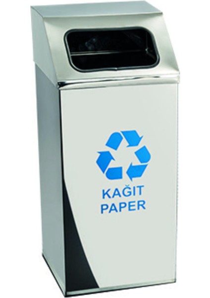 Üstüner Geri Dönüşüm Kutusu Pasl. 24*24*66CM