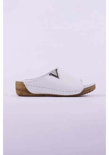 Hakiki Deri Kadın Terlik 25KHMS211 fiyatları