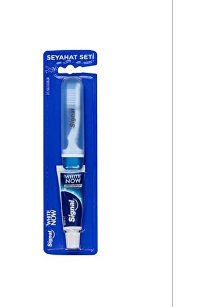 Seyahat Seti Diş Macunu ve Diş Fırçası Koruyucu Etki 16 ml Orta Sertlikte modelleri