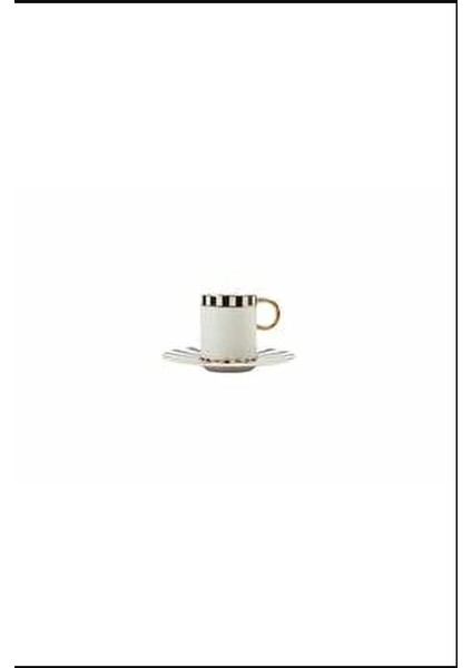 Alm Palms 12 Parça Kahve Fincanı Porselen Desenli Şık Sunum İçin modelleri