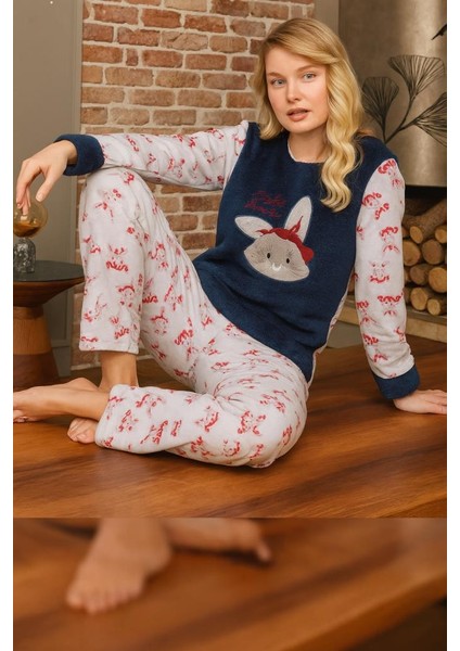 Kadın Polar Pijama Takımı – Yumuşak, Sıcak ve Rahat Ev Giyim 13211 fırsatları