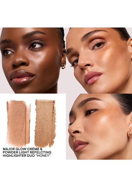 Major Glow Creme & Powder Transparan Aydınlatıcı Ikilisi Honey 2X5GR fiyatları