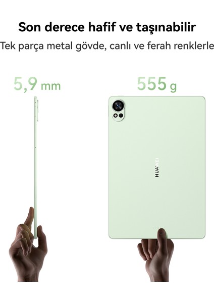 Yeni (2025) Matepad 12X 12.0" Papermatte Edition 12GB 256GB Yeşil + Klavye