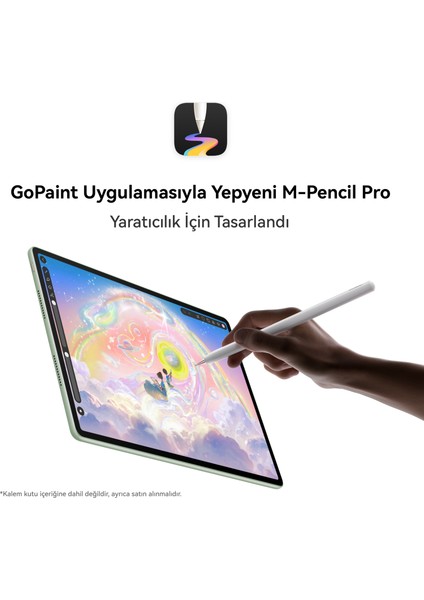 Yeni (2025) Matepad 12X 12.0" Papermatte Edition 12GB 256GB Yeşil + Klavye