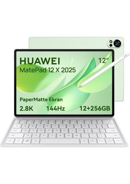 Yeni (2025) Matepad 12X 12.0" Papermatte Edition 12GB 256GB Yeşil + Klavye fiyatları