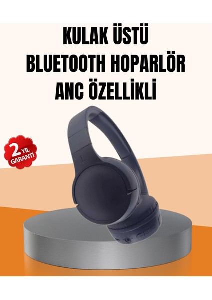 Depomix Ayarlanabilir Baş Bantlı Kablosuz Kulak Üstü Kulaklık