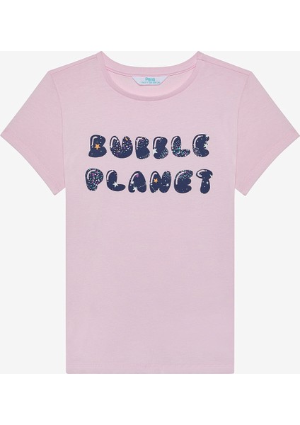 Kız Çocuk Bubble Pamuklu 2li Çok Renkli Pijama Takımı