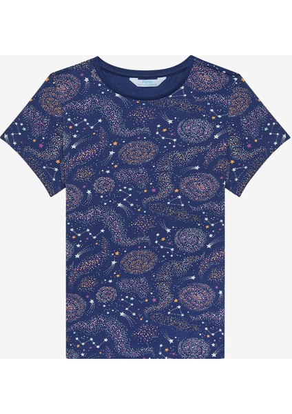 Kız Çocuk Bubble Pamuklu 2li Çok Renkli Pijama Takımı