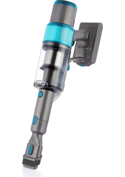 Kablosuz Dikey Süpürge 500W, Mavi, Hafif ve Güçlü Temizlik Aracı fırsatları
