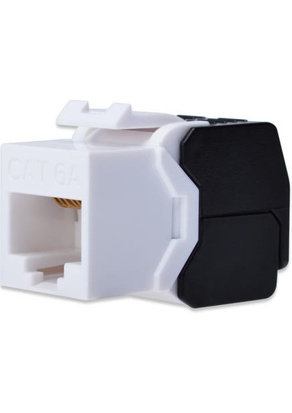 CAT.6A Keystone Jack, Unshielded/zırhsız, 500 Mhz, Aletsiz Sonlandırılabilir