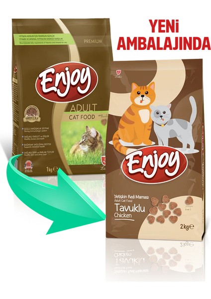 Tavuklu Yetişkin Kedi Maması 2 kg fiyatları