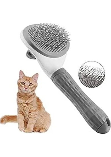 Evcil Hayvan Fırçası Otomatik Temizleme Özelliğiyle Kedi ve Köpekler İçin fiyatları