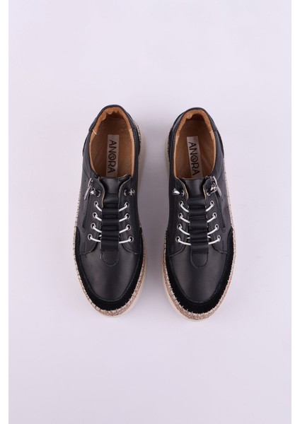 Hakiki Deri Kadın Spor Ayakkabı 25KHMSZ364 indirimleri