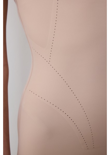 #izbırakmaz Bej Light Elbise Korse