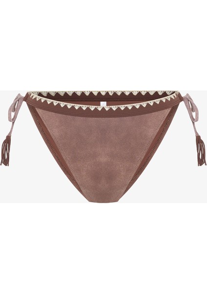 Açık Kahverengi Emery Bikini Altı
