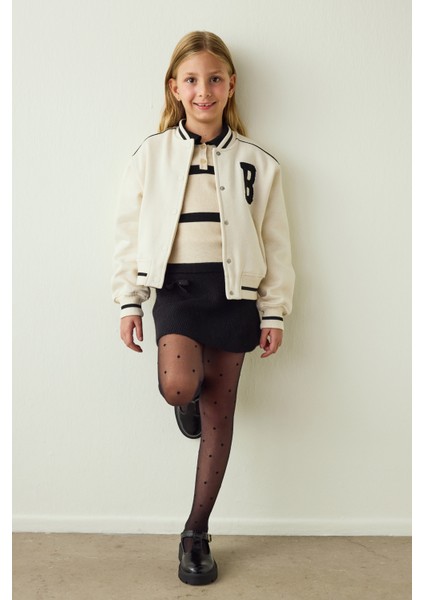 Pretty Still Siyah Külotlu Çorap