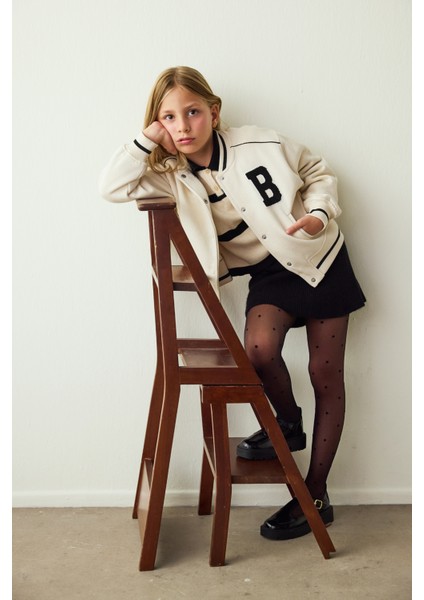 Pretty Still Siyah Külotlu Çorap