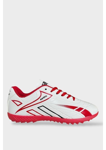 Erkek Halı Saha Futbol Ayakkabısı BEYAZ - KIRMIZI