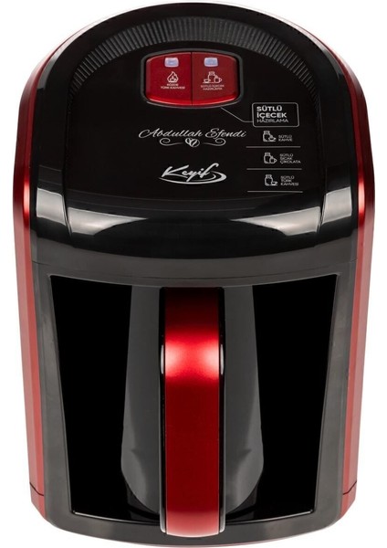 Kahve Makinesi, Sütlü ve Közde, Kırmızı Renkli, Pratik ve Hızlı Kullanım fiyatları