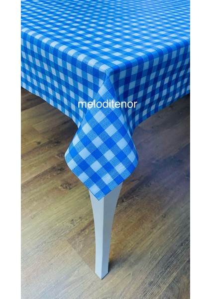 Elyaf Astarlı Pötikare Kaymaz Kolay Silinebilir Pvc Muşamba Masa Örtüsü