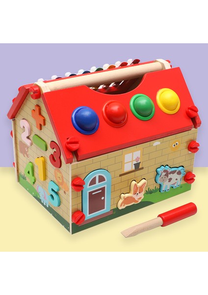 Yapı Blokları, Somunlar ve Demonte Evi, Zeka Oyuncağı (Yurt Dışından) fiyatları