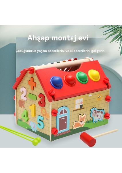 Yapı Blokları, Somunlar ve Demonte Evi, Zeka Oyuncağı (Yurt Dışından) fırsatları