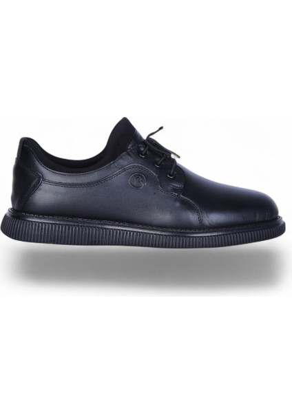 852 Birkan Antik Siyah Erkek Casual Ayakkabı