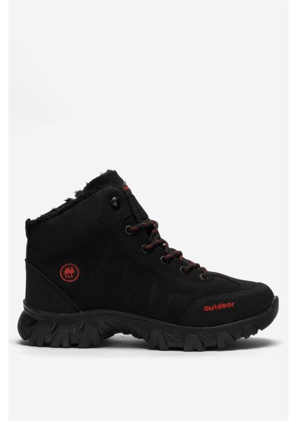 Soğuk Geçirmez Unisex Uzun Outdoor Trekking Bot Ayakkabı SİYAH indirimleri