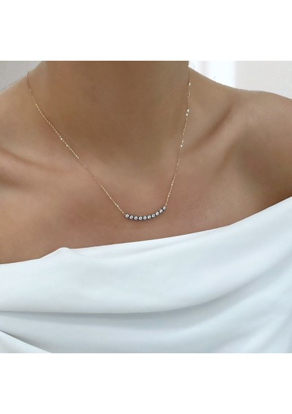 Taşlı Rose Kolye – KLY1015