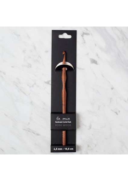 La Mia Rosewood 4.5 mm 15.5 cm Ahşap Yün Tığ