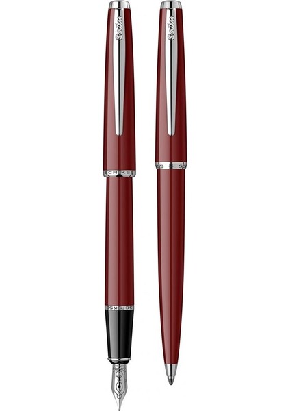 Dolmakalem+Tükenmez 33 Lüks Kutulu Bordo fırsatları