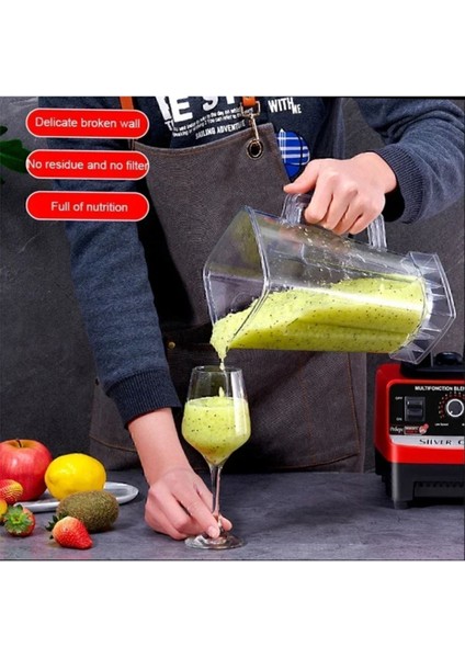 Güçlü 9500W Profesyonel Blender, Meyve-Sebze Karıştırıcı, Çeşitli Renk Seçenekleri indirimleri