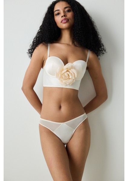 Removable Rose Perfetto Krem Büstiyer