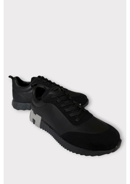 Erkek Günlük Sneaker Ayakkabı Siyah fiyatları