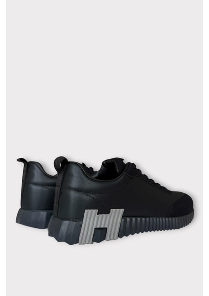 Erkek Günlük Sneaker Ayakkabı Siyah indirimleri