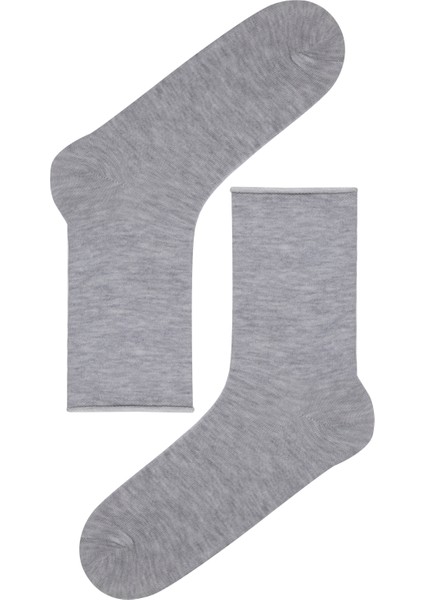 4 Çift Pamuklu Rahat Lastik Soket Çorap