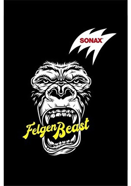 Jant Canavarı Çok Amaçlı Temizlik Spreyi 1 lt Tüm Jant Yüzeyleri İçin Etkili