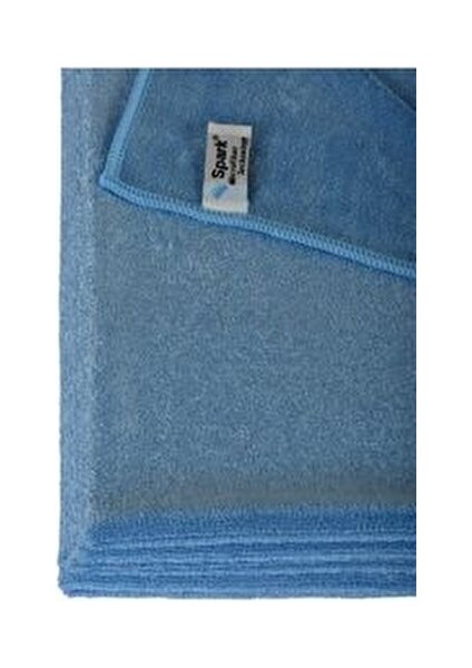 Mikrofiber Oto Kurulama Bezi 3'lü Yüksek Emici Mavi 50x70 cm Derinlemesine Temizlik