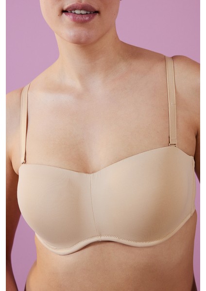 Rose Form Toparlayıcı Ten Rengi Sütyen