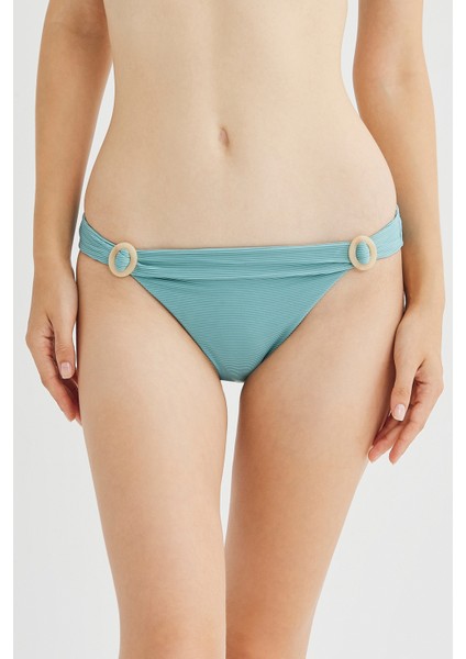 Açık Mavi Serenity Slip Bikini Altı