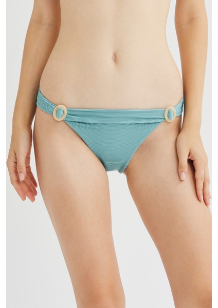 Açık Mavi Serenity Slip Bikini Altı